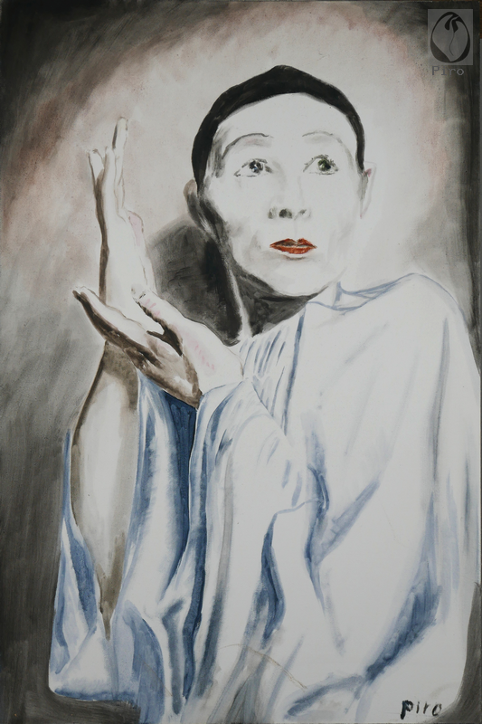 oil on canvas - olio su tela di Piro